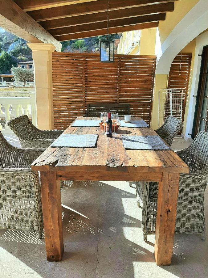 Casa Sol With Private Terrace, Garden, Pool, Beautiful View Apartment Puerto de Sóller Exterior foto